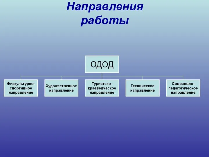 Направления работы