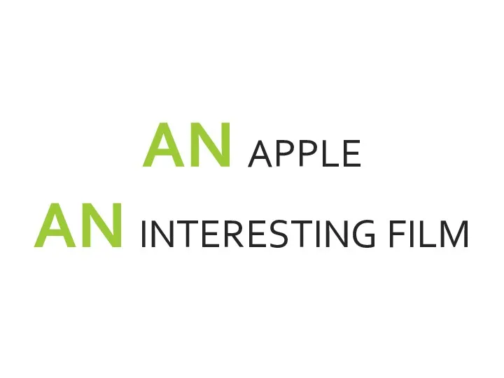 AN APPLE AN INTERESTING FILM