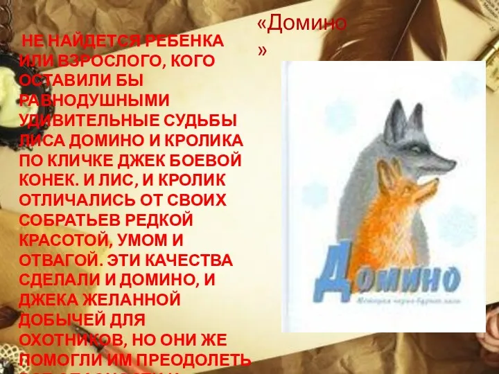 «Домино» НЕ НАЙДЕТСЯ РЕБЕНКА ИЛИ ВЗРОСЛОГО, КОГО ОСТАВИЛИ БЫ РАВНОДУШНЫМИ