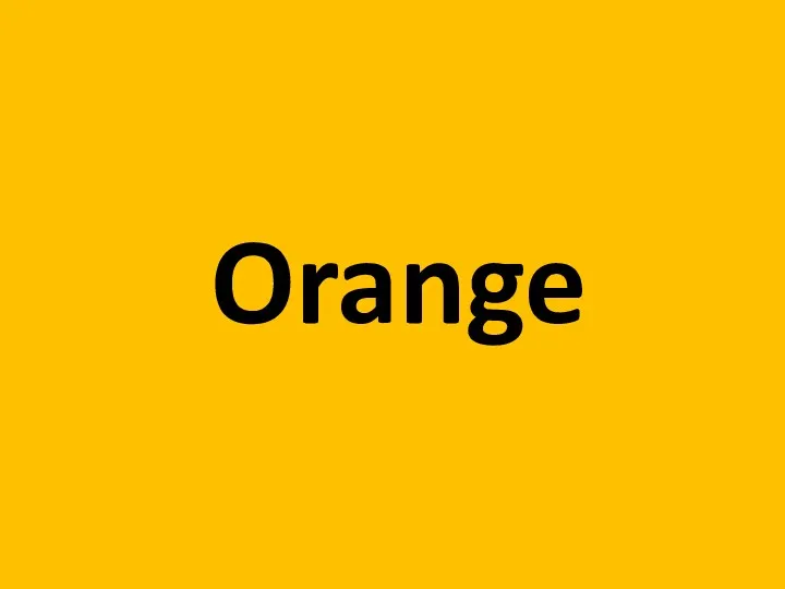 Orange