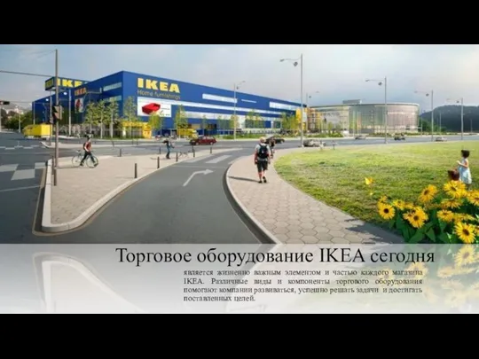 Торговое оборудование IKEA сегодня является жизненно важным элементом и частью