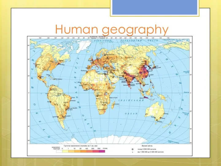 Human geography