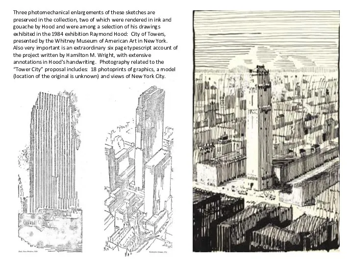 Three photomechanical enlargements of these sketches are preserved in the