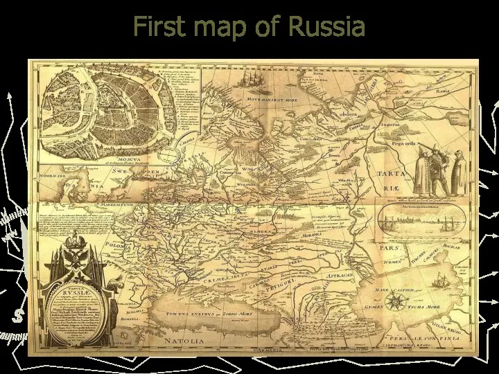 First map of Russia