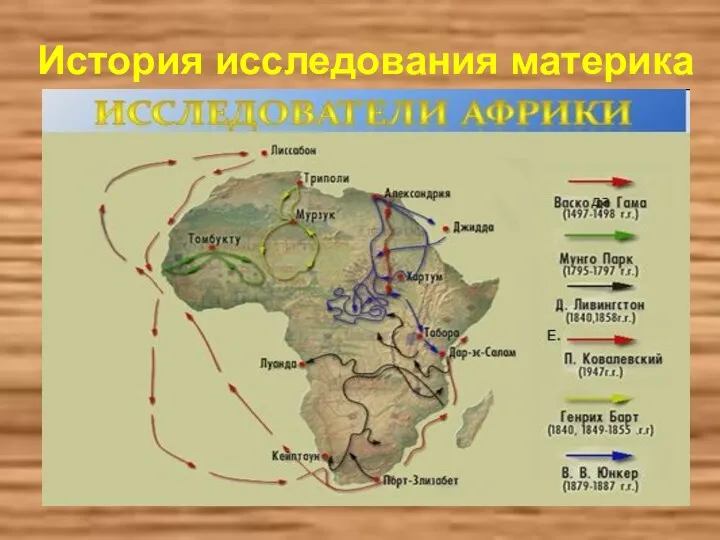 История исследования материка