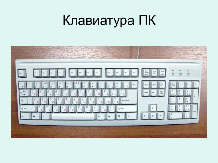 Клавиатура ПК