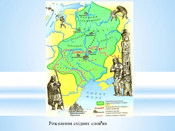 Розселення східних слов’ян