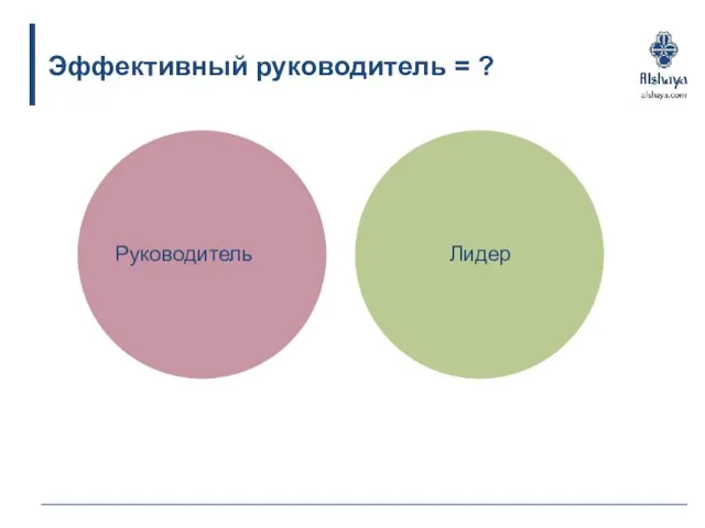 Эффективный руководитель = ?