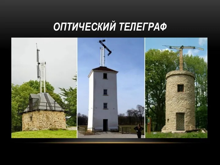 ОПТИЧЕСКИЙ ТЕЛЕГРАФ