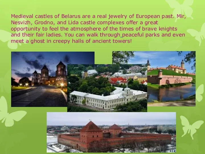 Medieval castles of Belarus are a real jewelry of European