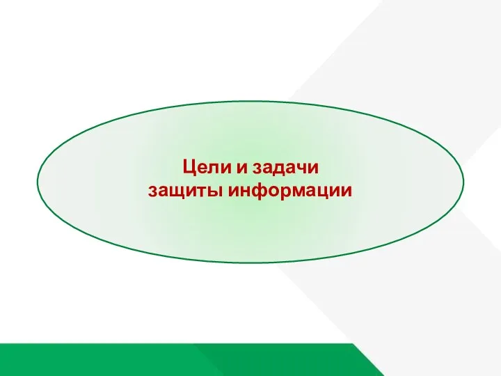 Цели и задачи защиты информации