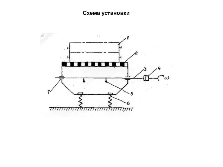 Схема установки