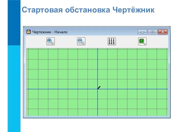 Стартовая обстановка Чертёжник