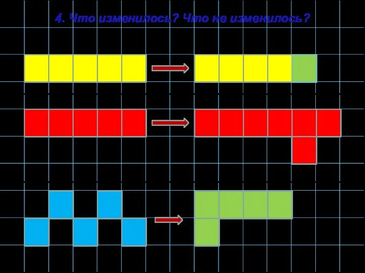 4. Что изменилось? Что не изменилось?