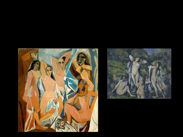 Сезановский кубизм В 1907 г. молодой испанский художник Пабло Пикассо, обосновавшийся в Париже,