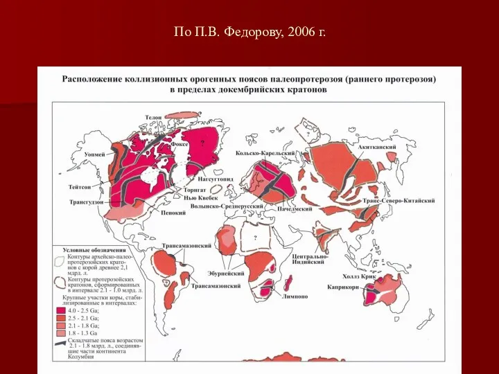 По П.В. Федорову, 2006 г.