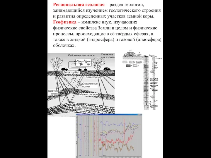 Региональная геология – раздел геологии, занимающийся изучением геологического строения и