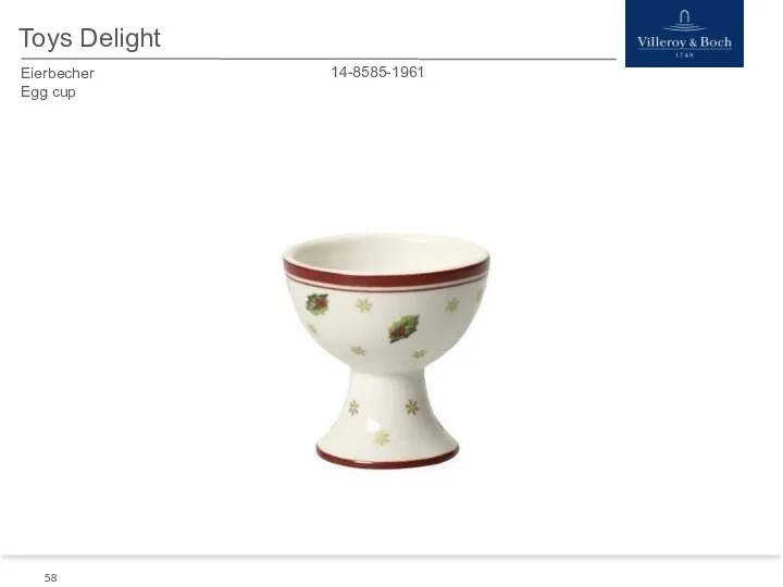 Toys Delight Eierbecher Egg cup 14-8585-1961