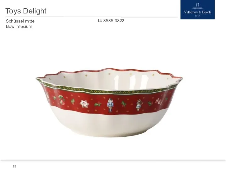 Toys Delight Schüssel mittel Bowl medium 14-8585-3822