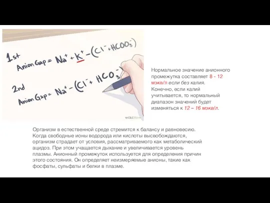 Организм в естественной среде стремится к балансу и равновесию. Когда