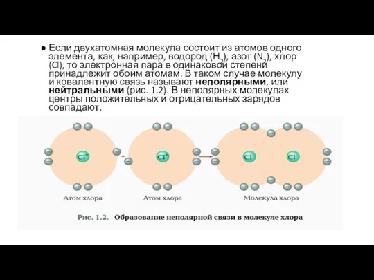 Если двухатомная молекула состоит из атомов одного элемента, как, например,