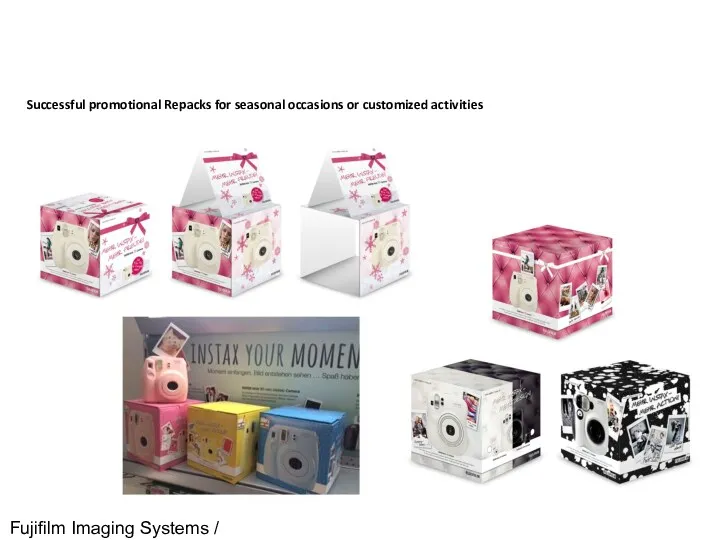 Fujifilm Imaging Systems / Willich / Gansohr Successful promotional Repacks for seasonal occasions or customized activities