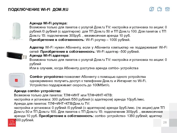 ПОДКЛЮЧЕНИЕ WI-FI ДОМ.RU