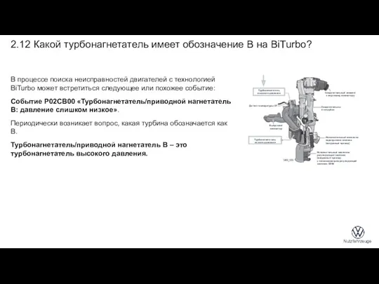 В процессе поиска неисправностей двигателей с технологией BiTurbo может встретиться