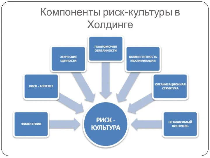 Компоненты риск-культуры в Холдинге