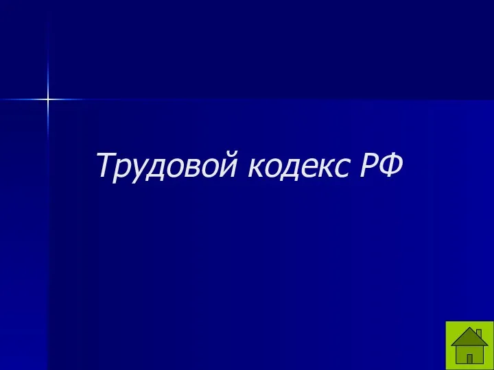 Трудовой кодекс РФ