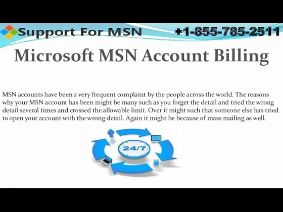 Microsoft MSN Account Billing MSN accounts have been a very