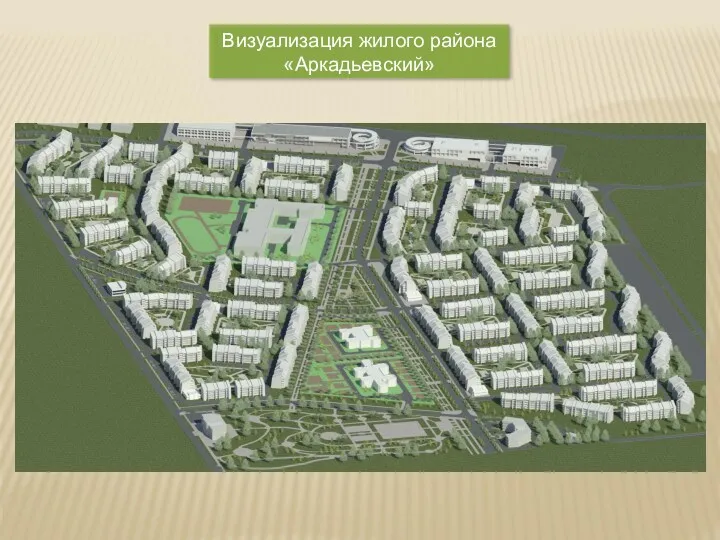 Визуализация жилого района «Аркадьевский»