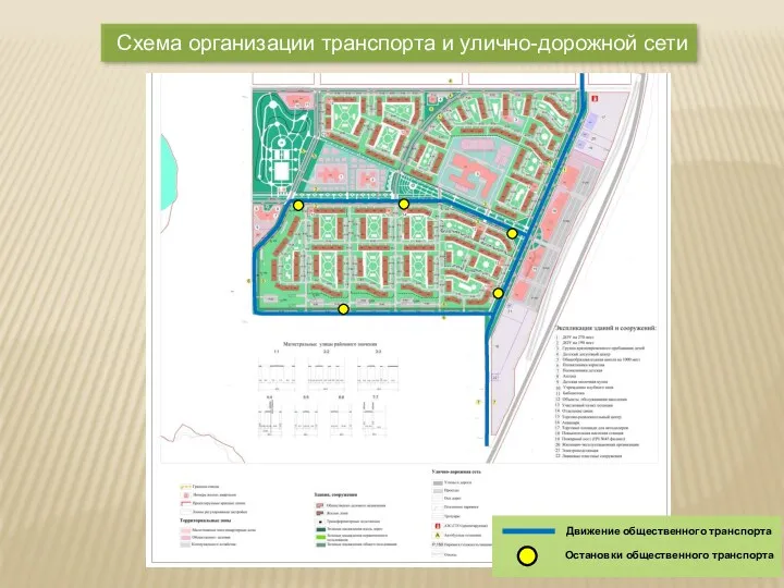 Схема организации транспорта и улично-дорожной сети