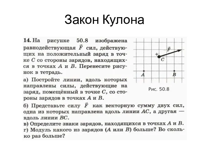 Закон Кулона