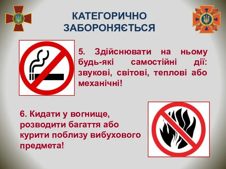 5. Здійснювати на ньому будь-які самостійні дії: звукові, світові, теплові