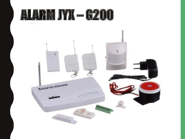 ALARM JYX – G200