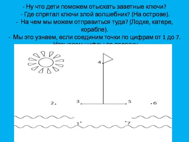 - Ну что дети поможем отыскать заветные ключи? - Где