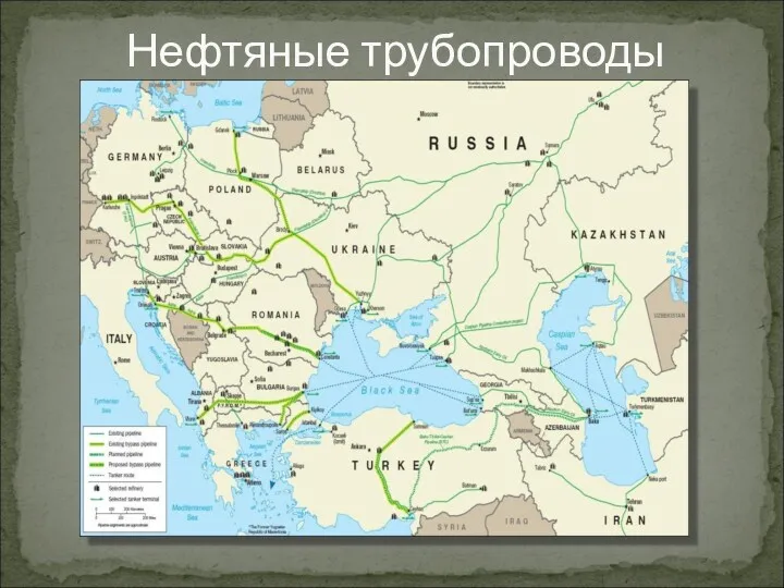 Нефтяные трубопроводы