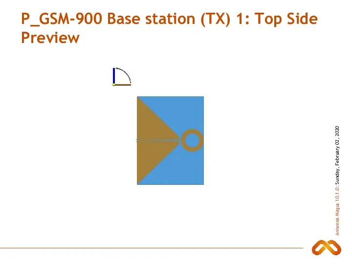 P_GSM-900 Base station (TX) 1: Top Side Preview