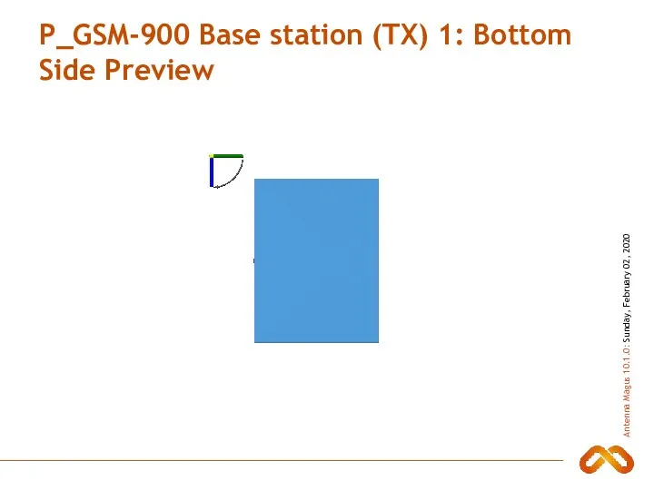P_GSM-900 Base station (TX) 1: Bottom Side Preview