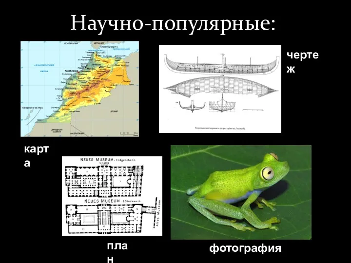 Научно-популярные: чертеж карта план фотография