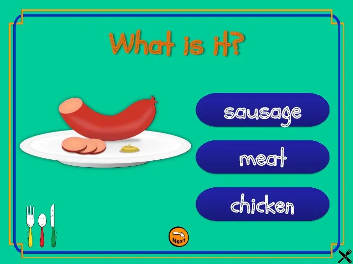 chicken meat sausage What is it?