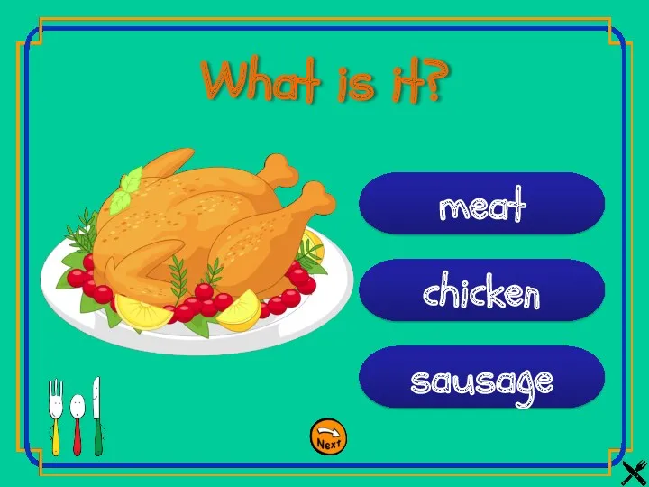 sausage chicken meat What is it?