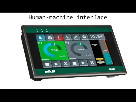 Human-machine interface