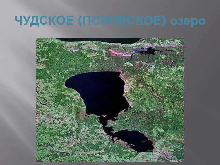 ЧУДСКОЕ (ПСКОВСКОЕ) озеро