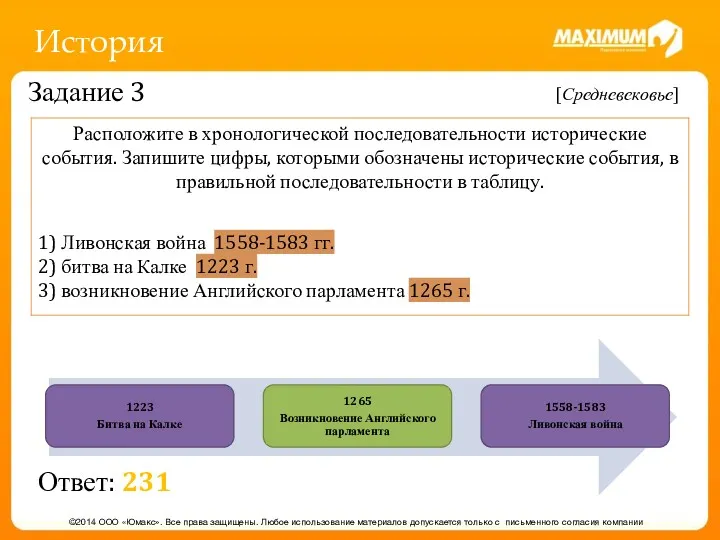 История ©2014 ООО «Юмакс». Все права защищены. Любое использование материалов