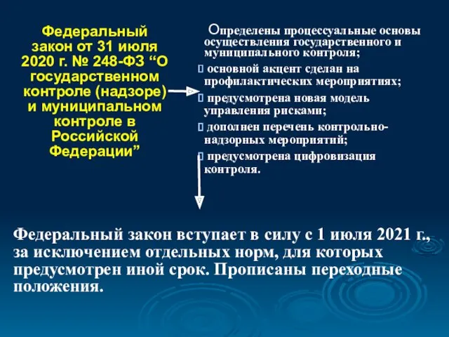 Федеральный закон от 31 июля 2020 г. № 248-ФЗ “О