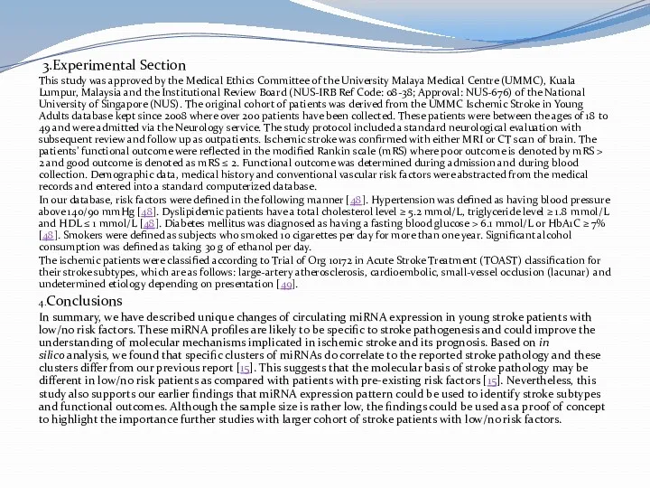 3.Experimental Section This study was approved by the Medical Ethics