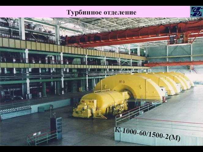 Турбинное отделение К-1000-60/1500-2(М)
