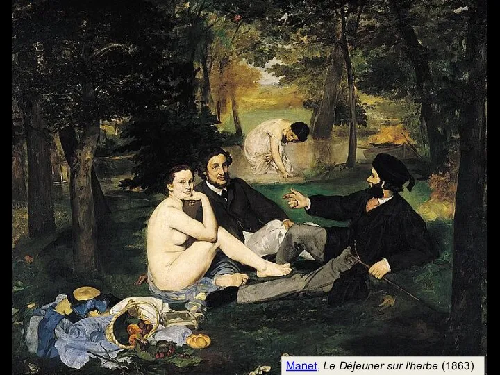 Manet, Le Déjeuner sur l'herbe (1863)